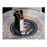 Barack & Michelle Obama dancing at Inaugural Ball Postcards