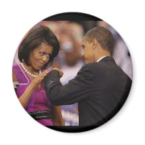 Barack & Michelle Obama magnets by mrsjack2u Barack & Michelle Obama magnets