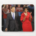 Barack & Michelle Obama Mouse Mat