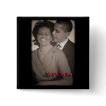 BARACK &amp; MICHELLE OBAMA "My Boo" BUTTON
