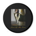 BARACK & MICHELLE OBAMA: TOAST OF THE TOWN magnets by OWL1998 BARACK & MICHELLE OBAMA: TOAST OF THE TOWN magnets