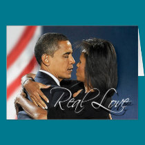 Barack & Michelle - Real Love cards