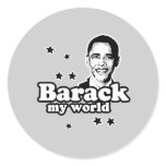 Barack my world T-shirt Stickers