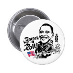 Barack N' Roll Button 