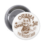 Barack N' Roll Homeboy Button 