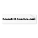 Barack-O-Bummer Bumper Stickers