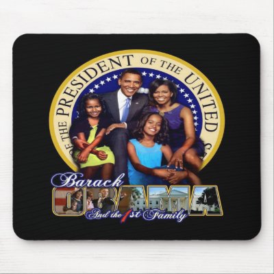 Barack Obama'08 Mouse Mats by FetePromotions