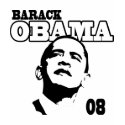 Barack Obama 08 (light apparel) t-shirts
