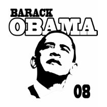 Barack Obama 08 (light apparel) t-shirts by VoteObama Barack Obama 08 (light apparel) t-shirts