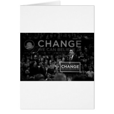 Barack Obama 1 Greeting Card by HotTopicsTshirts