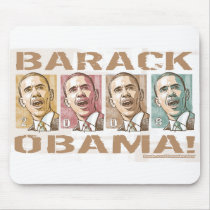 Barack Obama 2008 Image Mousepad 