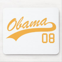 Barack Obama 2008 Jersey Mousepad