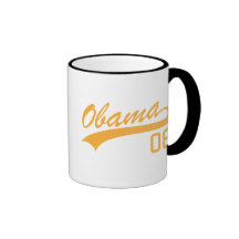 Barack Obama 2008 Jersey Mug