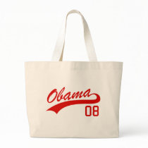 Barack Obama 2008 Jersey Tote Bag