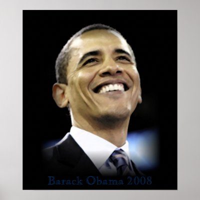 Barack Obama 2008 Poster by Bobbi4Freedom