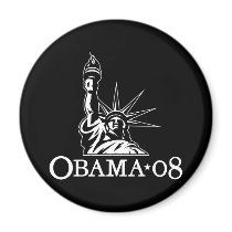 Barack Obama 2008 Statue of Liberty Magnet by strk3 Barack Obama 2008 Statue of Liberty Magnet