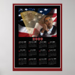 Barack Obama 2009 Patriotic Calendar Posters