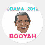 Barack Obama 2012 BOOYAH Stickers