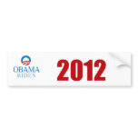 Barack Obama 2012 Bumper Sticker