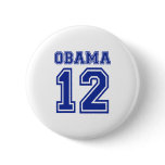 Barack Obama 2012 Button