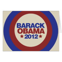 Barack Obama 2012 Card