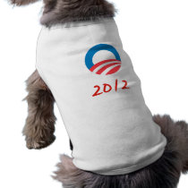 Barack Obama 2012 Doggie Tee Shirt