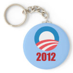 Barack Obama 2012 Keychain