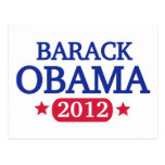 Barack Obama 2012 Post Card