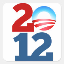 Barack Obama 2012 Stickers