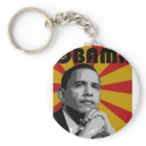 Barack Obama 2 Keychain