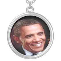 Barack Obama 3D Inaugural, 2nd Term Commemorative Necklaces