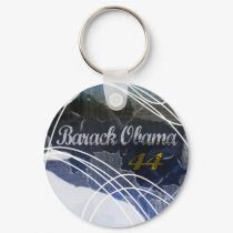 BARACK OBAMA 44 GRUNGE keychains by OWL1998 BARACK OBAMA 44 GRUNGE keychains