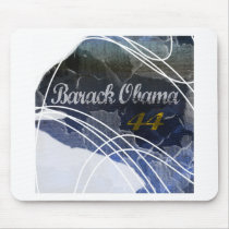 BARACK OBAMA 44 GRUNGE mousepads by OWL1998 BARACK OBAMA 44 GRUNGE mousepads