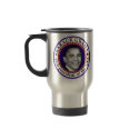 BARACK OBAMA - 44 PRESIDENT mug BW by Politicall BARACK OBAMA - 44 PRESIDENT mug BW