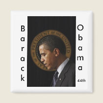 Barack Obama 44th magnet by cocodalo Barack Obama 44th magnet