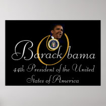 Barack Obama 44th President 52"x35" Commemorative Print