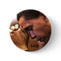 Barack Obama 44th President Button