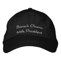 Barack Obama, 44th President Embroidered Baseball Caps