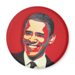 Barack Obama 44th President Fridge Magnet