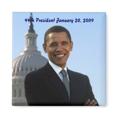 barack-obama 44th President Fridge Magnets by 16Sweet16