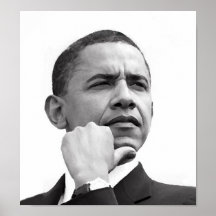 BARACK OBAMA, 44TH PRESIDENT OF THE UNITED STATES POSTER