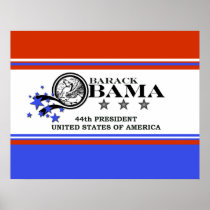 Barack Obama 44th President Posters