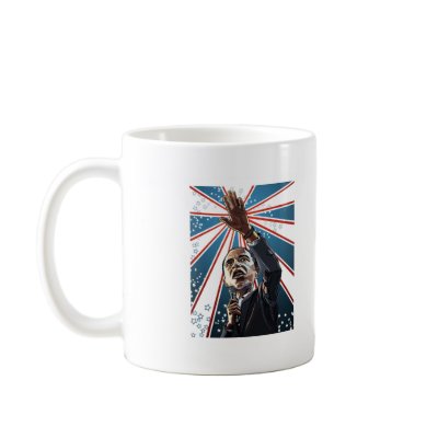 Barack Obama 4 Mugs by HotTopicsTshirts
