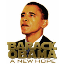 Barack Obama: A New Hope t-shirts