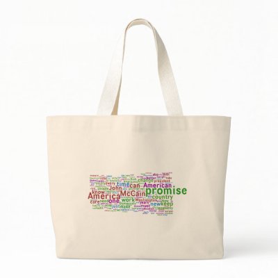 Barack Obama Acceptance Speech Bags by cebuys