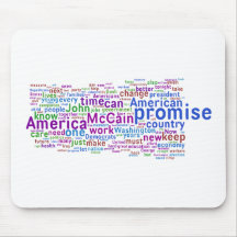 Barack Obama Acceptance Speech Mouse Mats