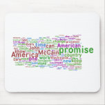 Barack Obama Acceptance Speech Mouse Mat