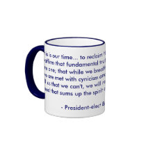 Barack Obama - Acceptance Speech mugs by JuJuGarden Barack Obama - Acceptance Speech mugs