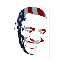 Barack Obama - American Flag - Poster posters by battalion Barack Obama - American Flag - Poster posters