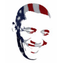 Barack Obama - American Flag - That One Tshirt (w)